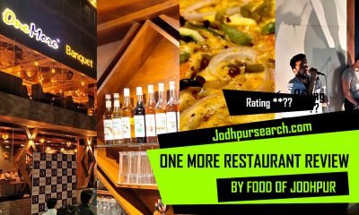 food of jodhpur review of one more restaurant