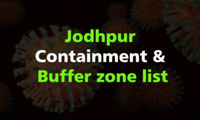 Jodhpur Containment & Buffer zone list